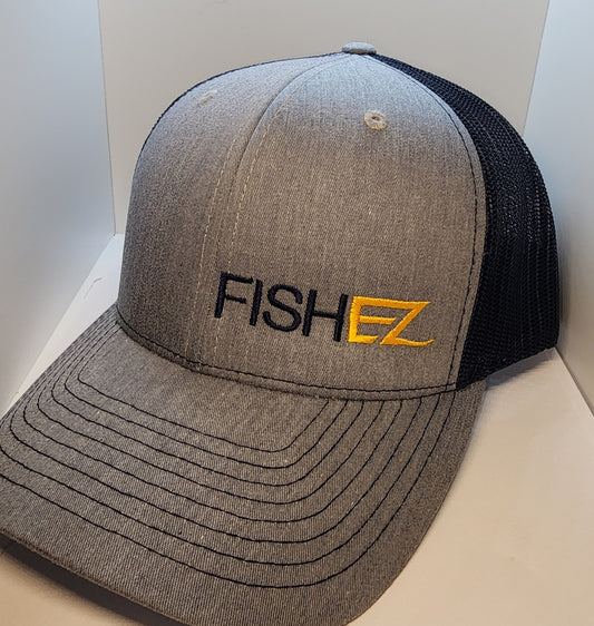 FishEZ Hat Gray/Navy